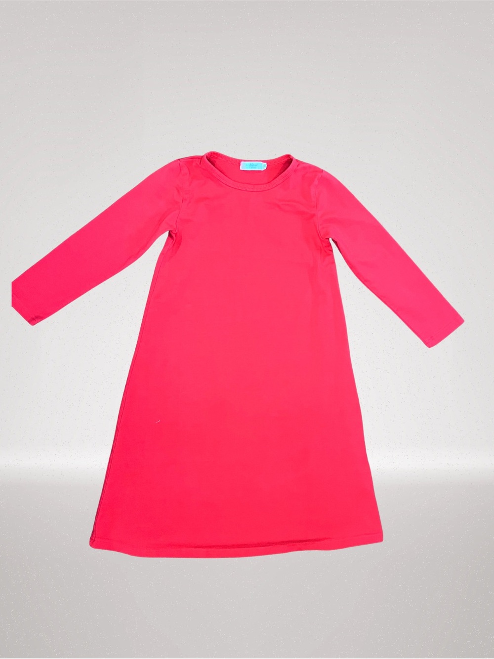Arshiner Girls Red Long Sleeve A-Line Dress Size 120 Approx 6/7
